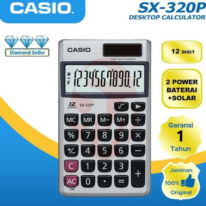 

New Product - Casio Calculator Sx-320 P Kiarastoreku