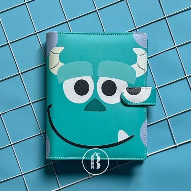 

Bindermu Binder Motif Kartun Sullivan Monster Inc Printing Kulit Multiring 20Ring A5 26Ring B5 Notebook Kuliah Buku Sekolah Planner Nabung Co