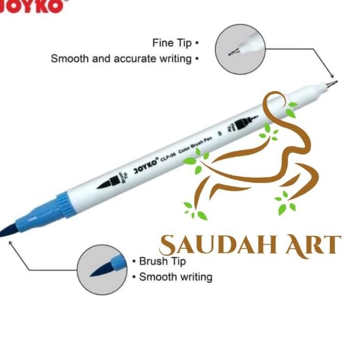 

New Product - Color Brush Pen Clp-06 Joyko 12 Warna Kiarastoreku