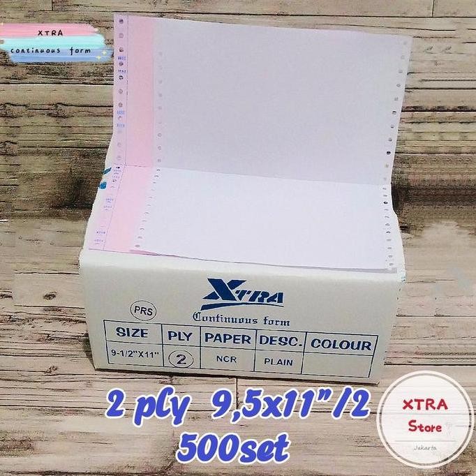 

New Product - Kertas Continuous Form 2Ply 9.5X11"/2 500Set Kiarastoreku