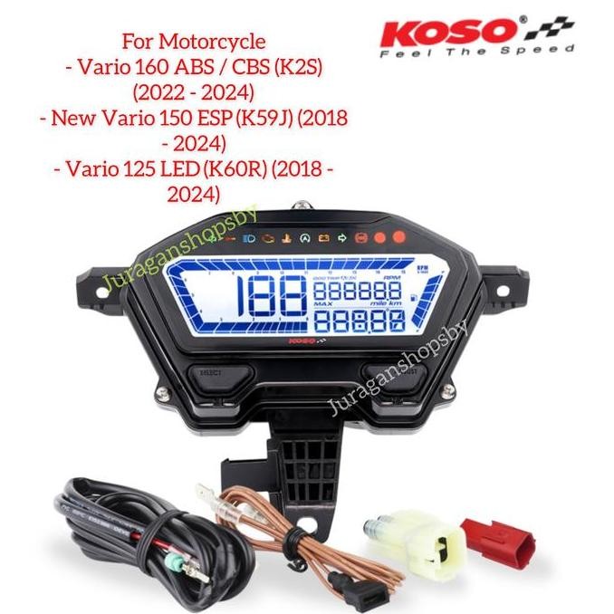 HARGA DISC - Speedometer Koso Remora New Vario 125 Vario 150 ESP Koso Original
