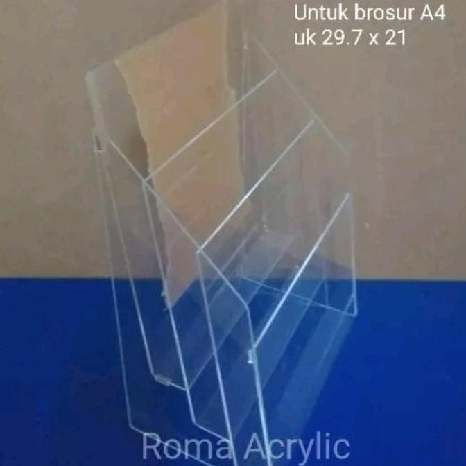 

New Product - Tempat Brosur A4 3 Susun/Akrilik Tempat Brosur A4 Kiarastoreku