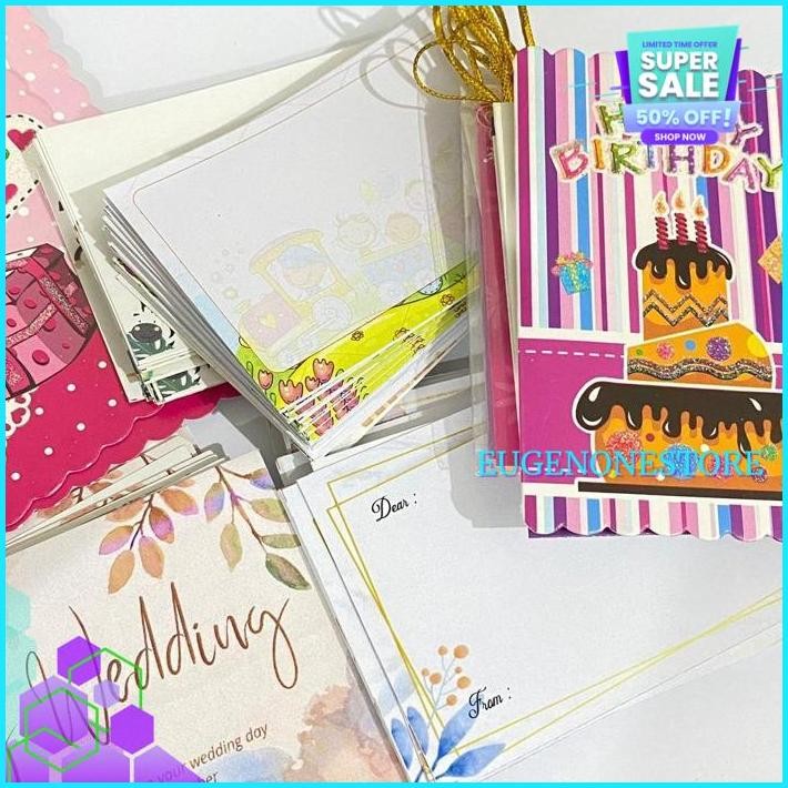 

TAMBAHAN KARTU UCAPAN DAN KERTAS KADO UNTUK WEDDING DAN BIRTHDAY P BEST PRODUK