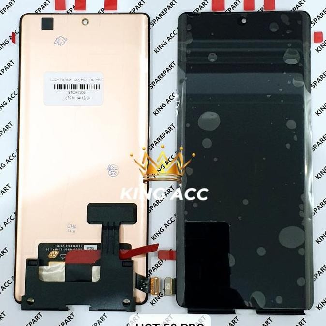 Lcd Touchscreen Infinix Hot 50 Pro Plus X6880 / Zero 40 4G / X6860 / Zero 40 5G / X6861 Original Ole