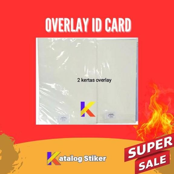 

Bahan Id Card | Overlay Id Card Laser Penta| Pvc Id Card | Name Tag Co
