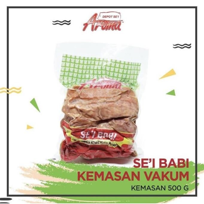 

(Allthebest) Sei babi kemasan vacum pack 500gr