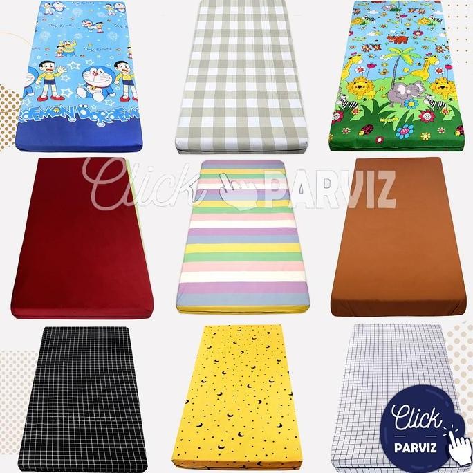 (Allthebest) Sarung Kasur Busa Resleting 90x200x15 - Sprei Resleting 90x200