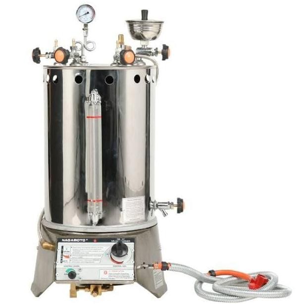boiler nagamoto + gosokan uap (set)