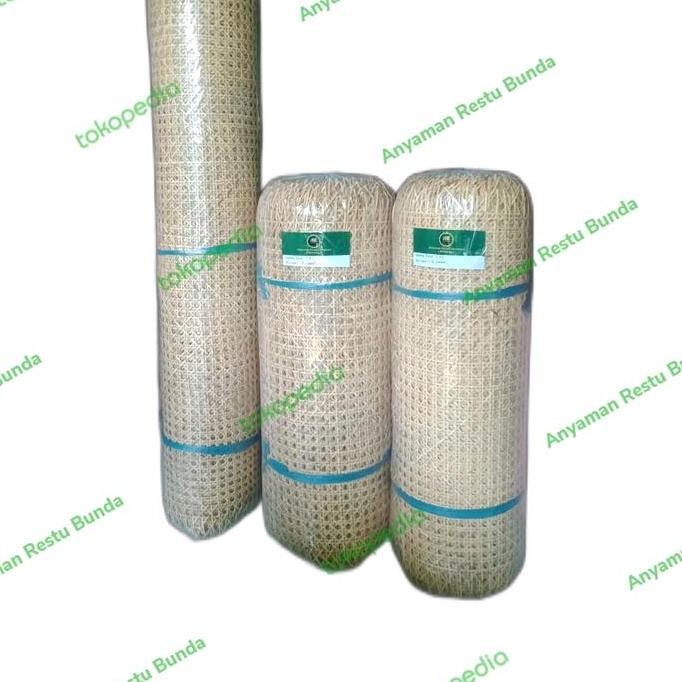 Anyaman Rotan Bunga Tanjung / Mata Ayam / Webbing Rotan 60*200 Co