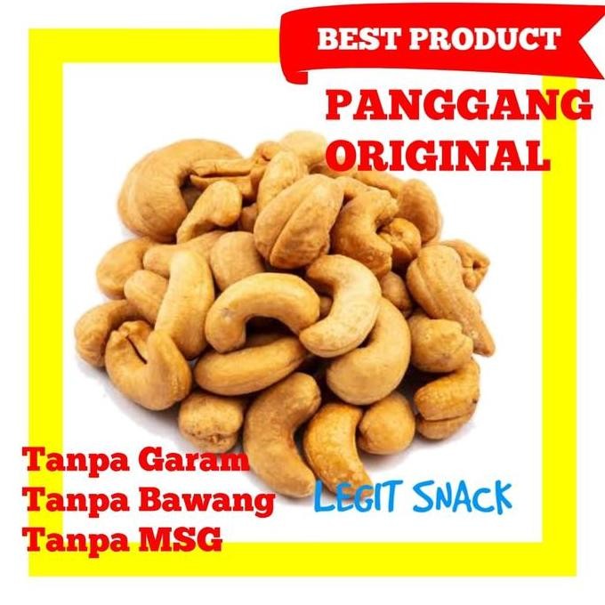 

1Kg Mede Tawar Panggang Kacang Mete Oven Roasted Original Plain Cashew