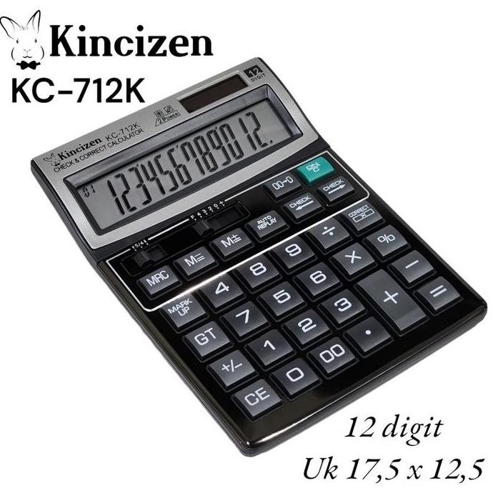 

Kincizen Kalkulator Ct 702K Kc 712K 12 Digit Co