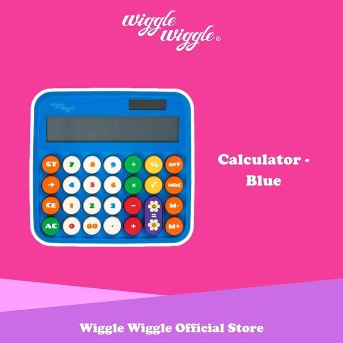 

Wiggle Wiggle Calculator - Blue Kalkulator Kakulator Lucu Korea Co