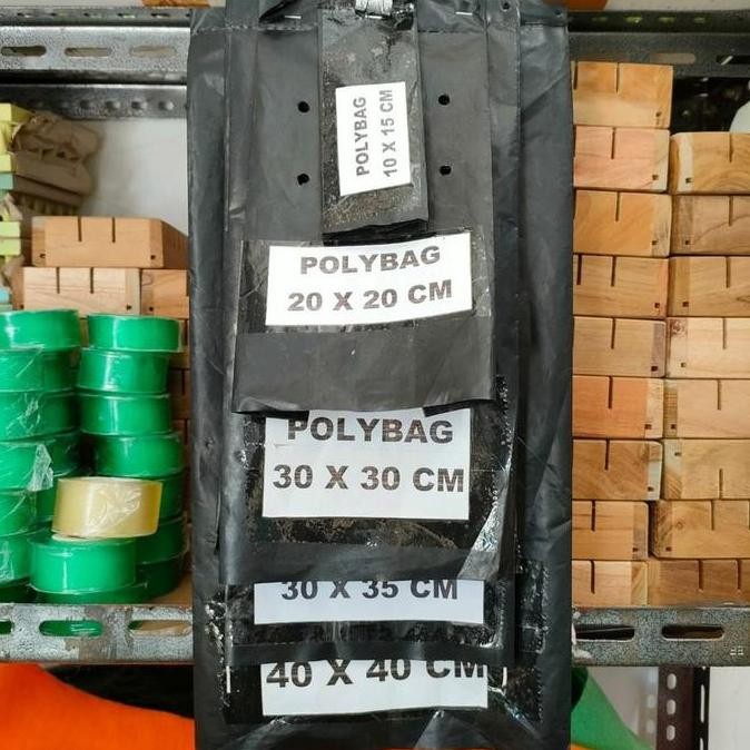 Pack/Var - Polybag Isi 10 & Isi 5 - Ukuran 10 X 10 Cm - 20 X 22 Cm - 30 X 30 Cm - 30 X 35 Cm - 40 X 