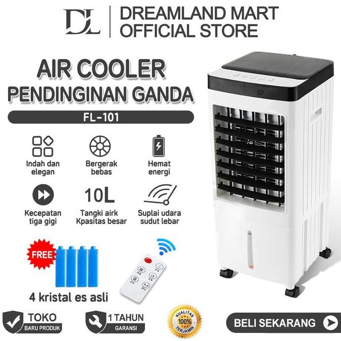 Dl Kipas Pendinginterlaristerbaru/Air Cooler Ac Mini Kipas Pendingin Ruangan Portable Kabel Remote