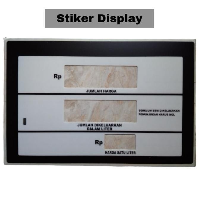 

Stiker Tatsuno Gilbarco - Sticker Keypad Panel Windows Dispenser Spbu Berkualitas Kualitas Terbaik Harga Termurah