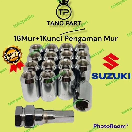 Mur Roda Seneka Racing Baut Lugnut Mobil Suzuki Jimny Sx4 Bahan Baja Diskon