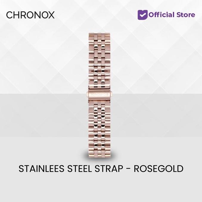 CHRONOX Strap Jam Tangan Stainless Steel Pria Wanita HS