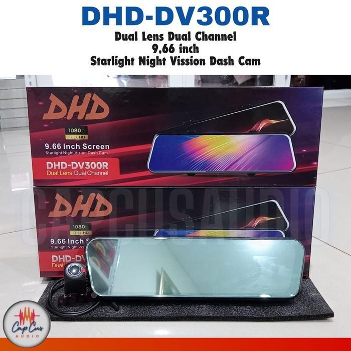 KAMERA DVR DHD DV300R 9.66 INCH / KAMERA SPION MOBIL / DASHCAM DHD