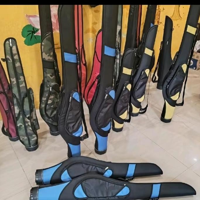 Tas pancing hard case Viber elastis+ mangkuk 80 - 200 cm [terbaik]