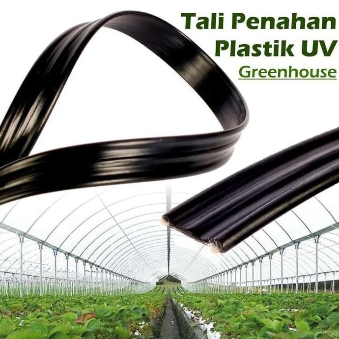 Tali Penahan Plastik Uv Pengaman Plastik Uv Hitam - Panjang 100 Meter Hitam Co