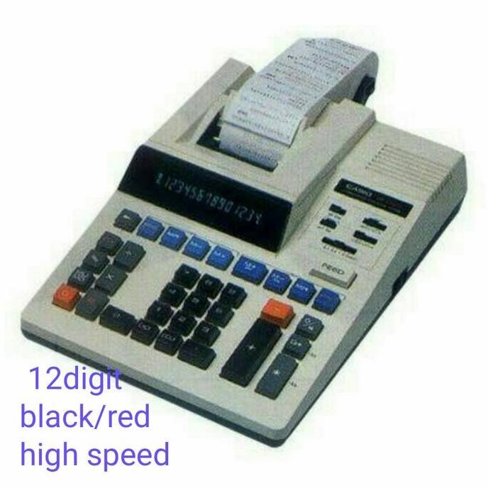 

Calculator Printing/Kalkulator Kasir Casio Dr-8220/12 Digit/Pita Ink Co