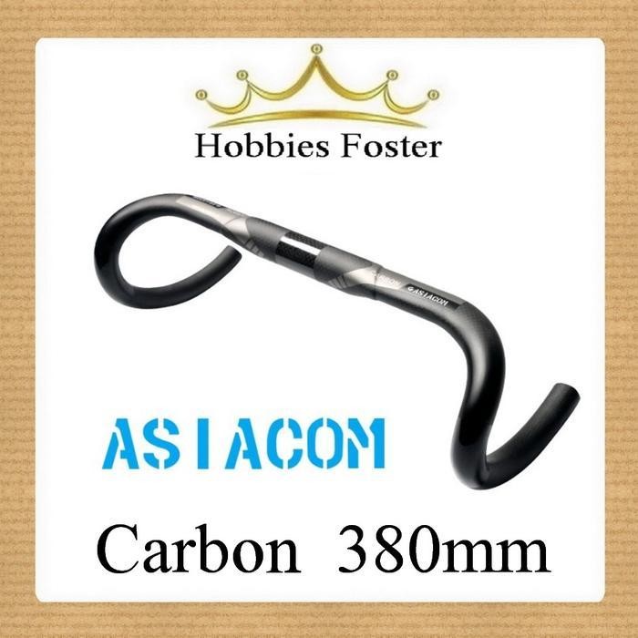 Drop Bar Carbon 380 Mm Asiacom Dropbar Aero Handle Bar Roadbike Lw Original Dan Terpercaya