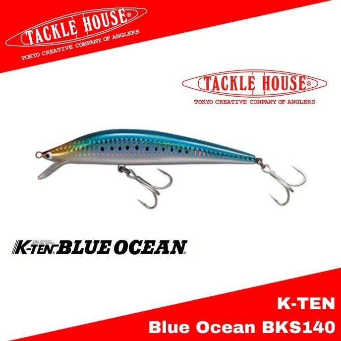New  Tackle House K-Ten Blue Ocean Bks140 Sinking Lure 140Mm 35Gr