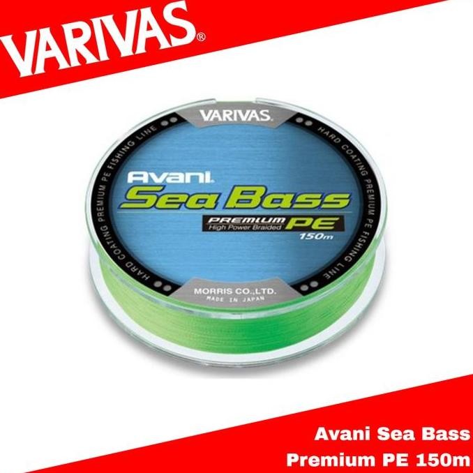 Spot Barang  Varivas Pe Line Avani Seabass Premium 150M Pe 1 17.5Lb (7777)