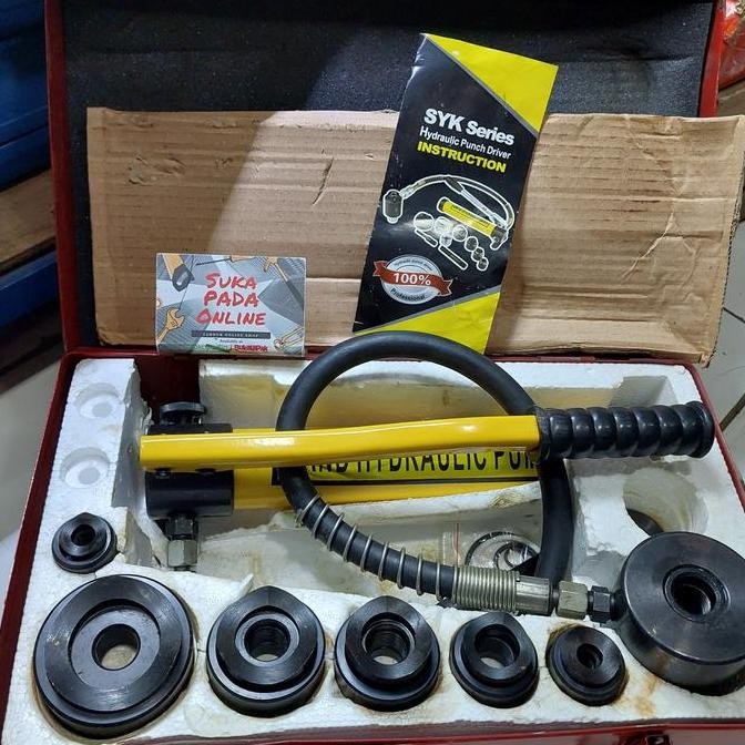 

Pembolong plat plong hydraulic punch driver puncher hidrolik