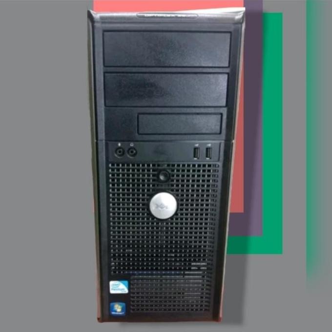 Cassing Dell Optiplex 380 Tower Mulus Like New Cassing Only New Stok