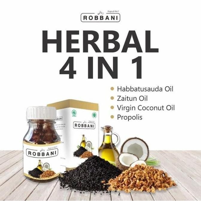 Robbani obat herbal kolesterol hipertensi 100% original