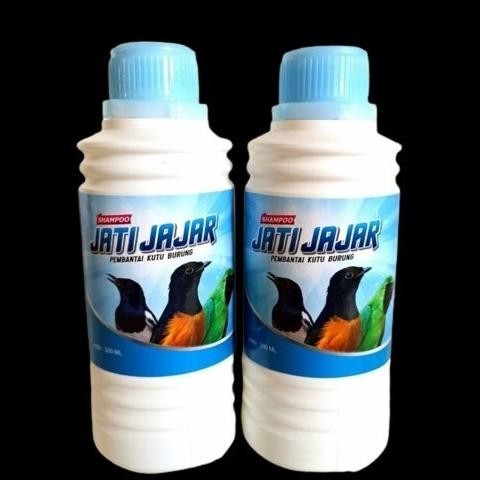 SHAMPO BURUNG JATIJAJAR ANTI KUTU BERSIH BERKILAU SAMPO BURUNG JATI JAJAR