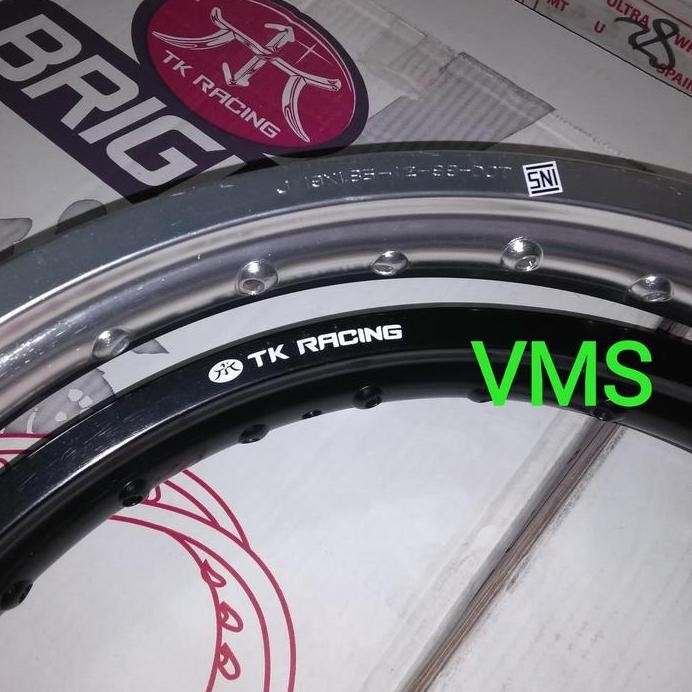 velg TK bright ring 19 185 hold lubang 28