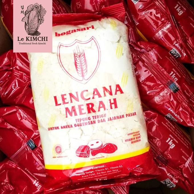 

Bogasari Tepung Terigu Lencana Merah 1 Kg Tepung Protein Rendah