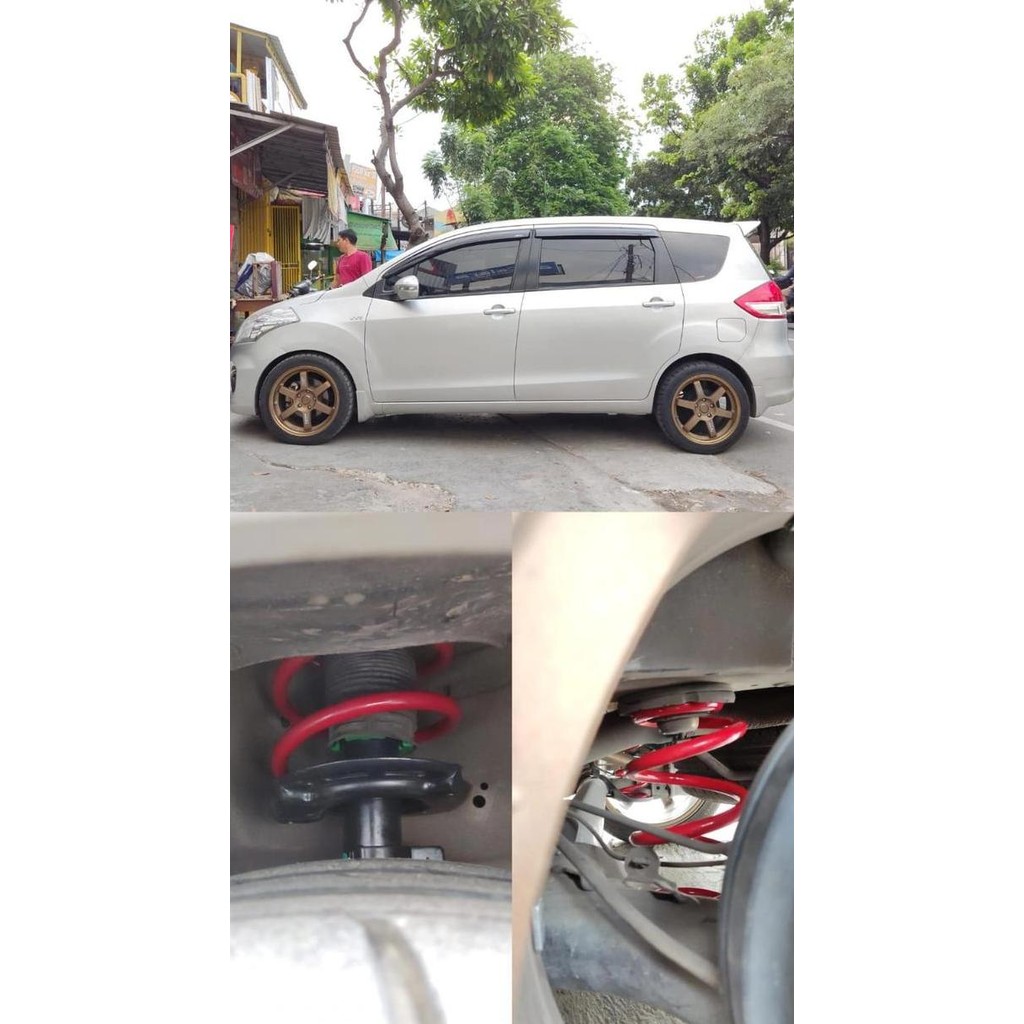 READY PER CEPER MOBIL ERTIGA LOWERING KIT HSR RED ERTIGA ORIGINAL DAN TERPERCAYA