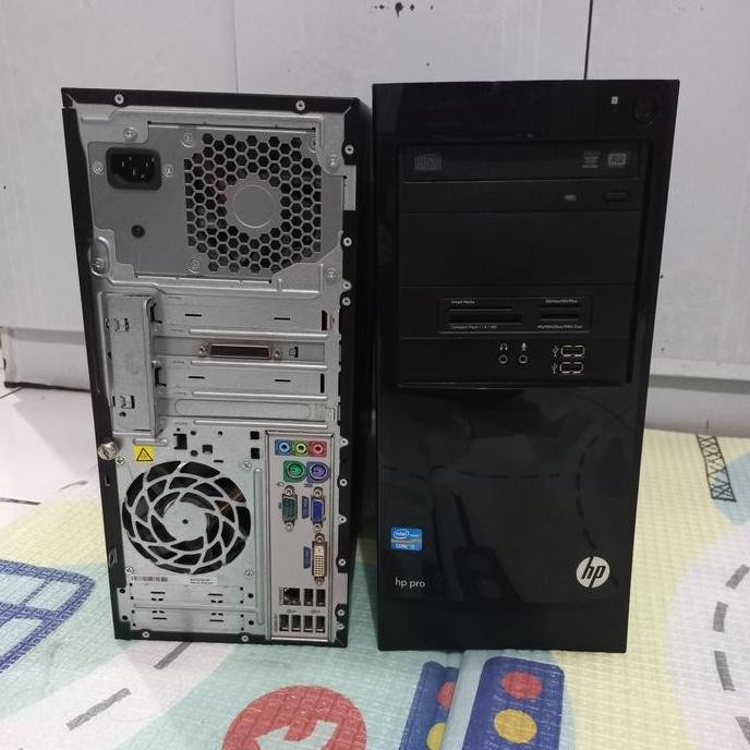 Cpu Hp Pro 3330 3340 Mt Core I5 2400 Ram 8G Hdd 500 Dvd Siap Pakai New Stok