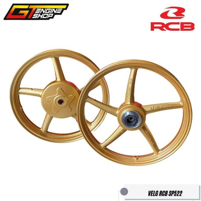 VELG MIO RCB SP522 GOLD VELG RCB SP522 MIO GOLD RING 14 VELG RACING RCB MIO SPORTY/SMILE SP 522