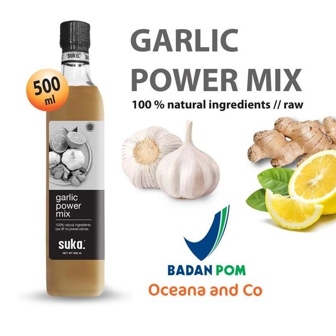 

TERMURAH - Suka Garlic Power Mix / Jus Bawang Putih Herbal ( 500ml )