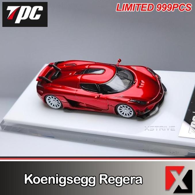 PROMO TPC 1:64 Koenigsegg Regera Red