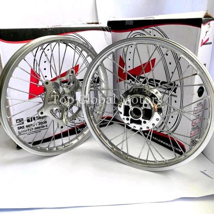 Velg Sonic150R Vrossi Bahan Kuat dan Tebal Sepasang Depan Belakang Motorcycle