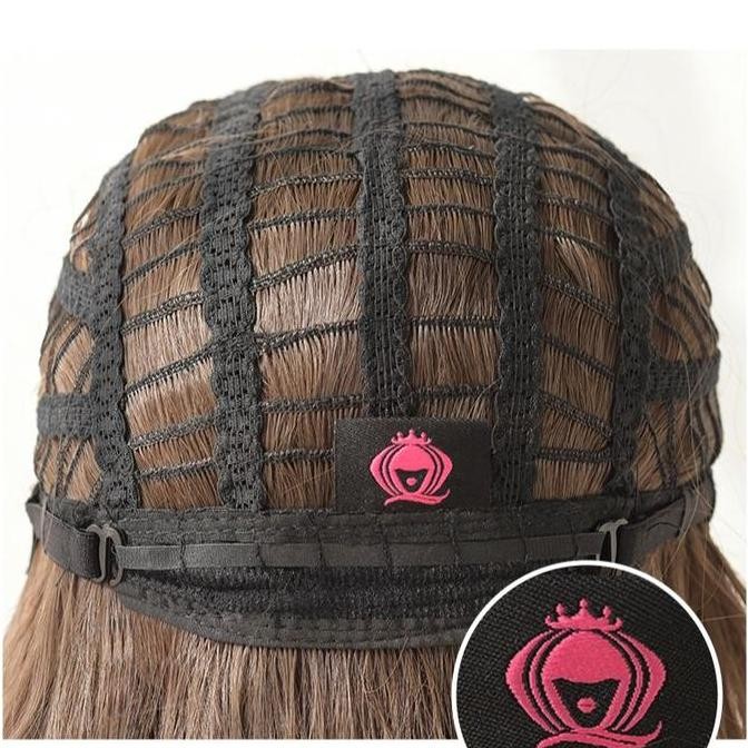 Wig Rambut Palsu Panjang Lurus Curly Ombre Hair Clip Highlight Korea