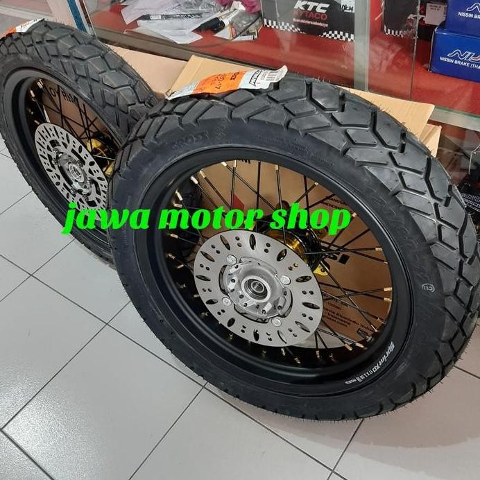 Velg supermoto crf 150 plus ban Corsa cross s platinum velg rossi