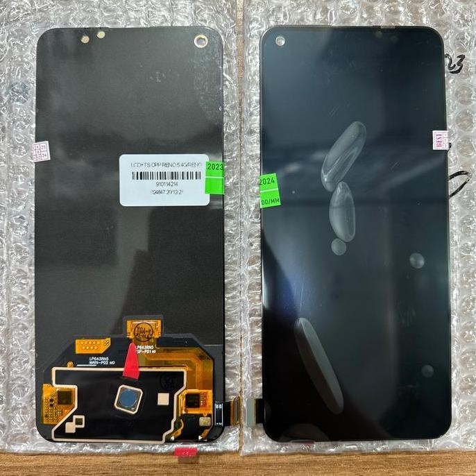 BEBAS ONGKIR - UNTUK LCD FULLSET OPPO RENO 5 4G / RENO 6 4G OLED FINGERPRINT ON