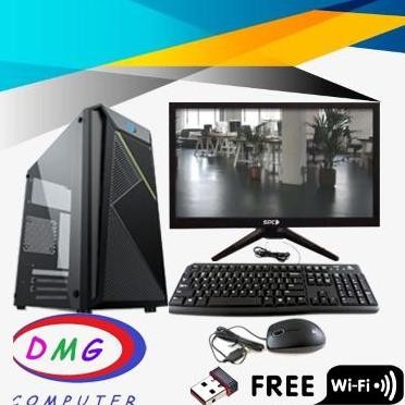 Pc Lengkap Core I5 Ram 8Gb Hdd-Ssd Led 19 Inch Hdmi New Stok