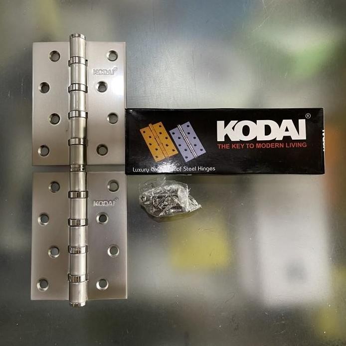 ENGSEL PINTU/ENGSEL JENDELA KODAI SEPASANG (WARNA CHROME)