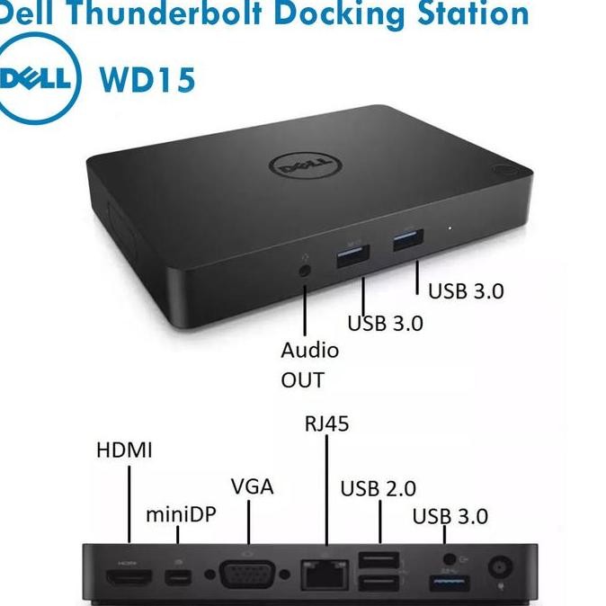 ready Universal Docking USB C Dell Thunderbolt wd22tb4 3100 d6000s wd19 wd15