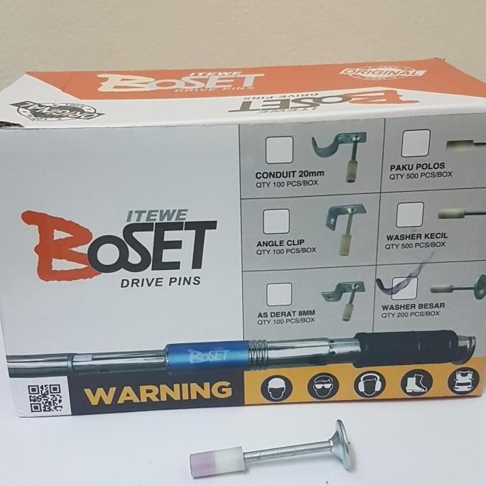 BEBAS ONGKIR - BOSET PIN WASHER 32 MM (ORIGINAL) PAKU RAMSET