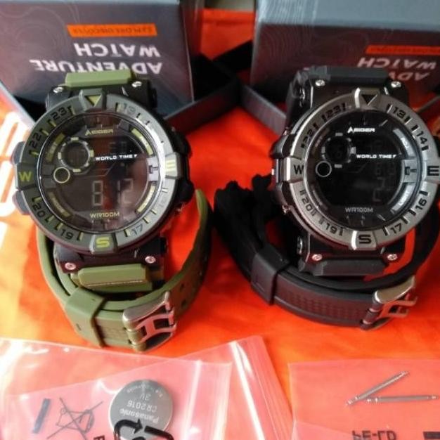 baru Tali/Strap Rubber Kompatibel Jam Tangan Eiger N829 Leschaux 4.0 M1131