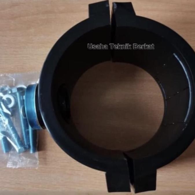 Clamp saddle hdpe 4 x 3" inch