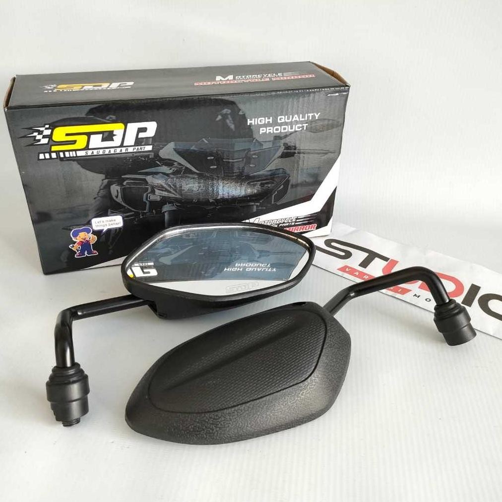 gd-5 fs-6 SEVEN - Kaca Spion Sepeda Motor Honda Yamaha  Jupiter X1 125 Z Thailand Beat Vario Click L